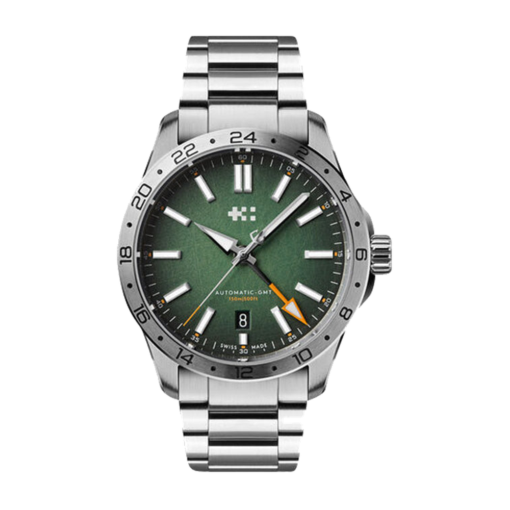 Christopher Ward C63 GMT Green Dial Straps