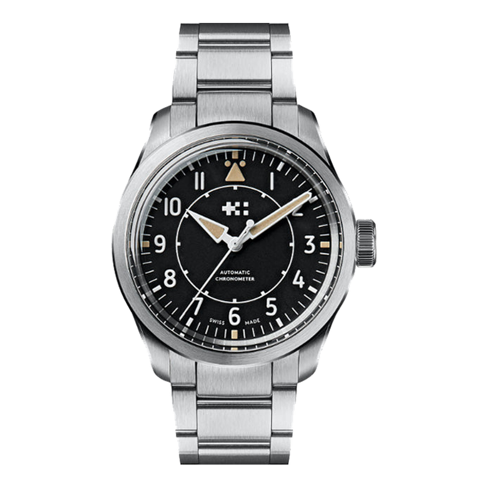 Christopher Ward C65 Cranwell Series 2 Black Dial Straps