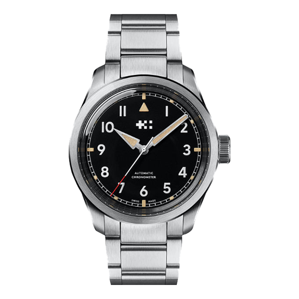 Christopher Ward C65 Sandhurst Series 2 Black Dial Straps