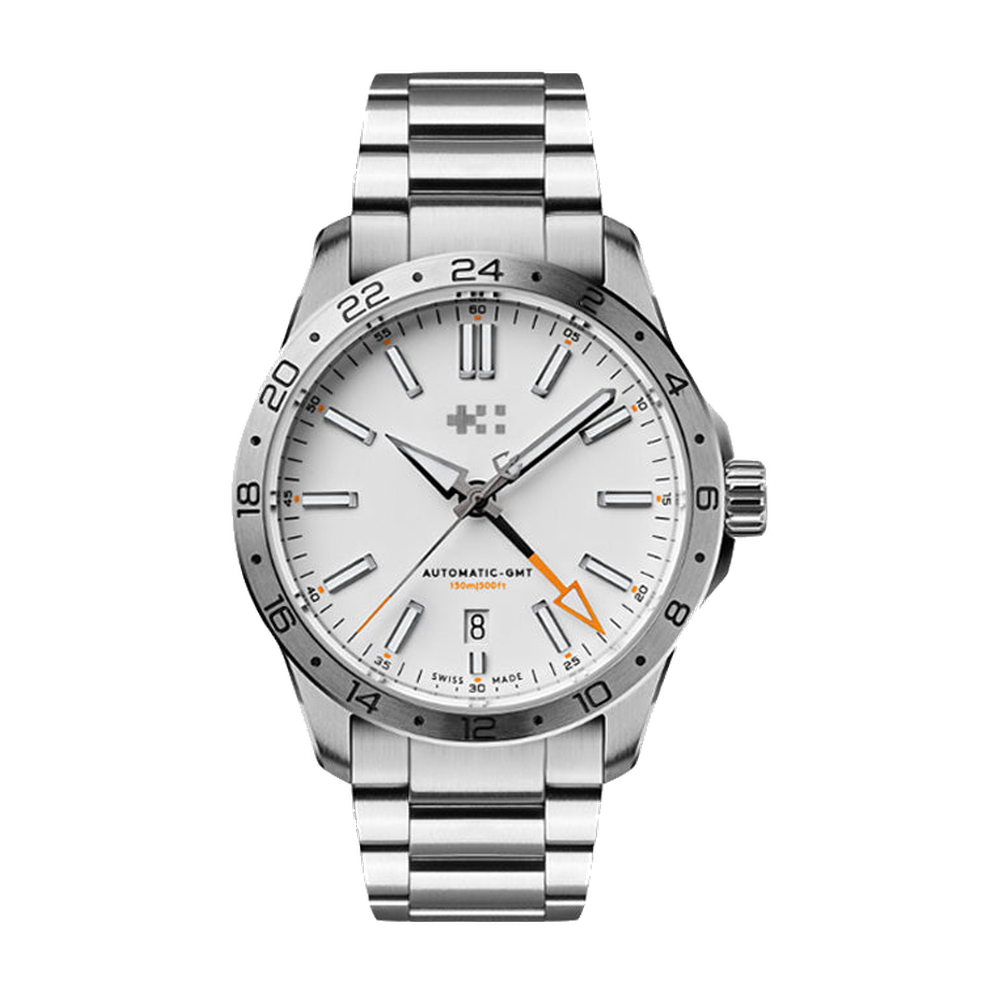 Christopher Ward C63 GMT White Dial Straps
