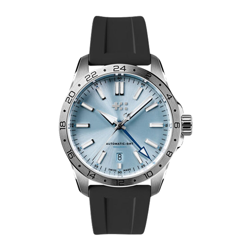 Christopher Ward C63 GMT Blue / Navy Dial Straps