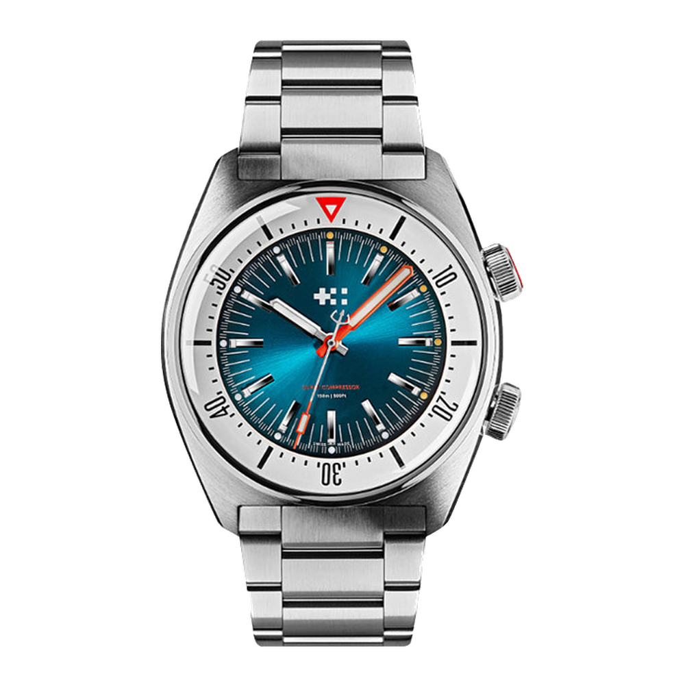 Christopher Ward C65 Super Compressor Blue / Navy Dial Straps