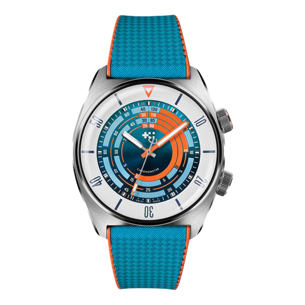 Christopher Ward C65 Super Compressor Elite Blue / Navy Dial Straps