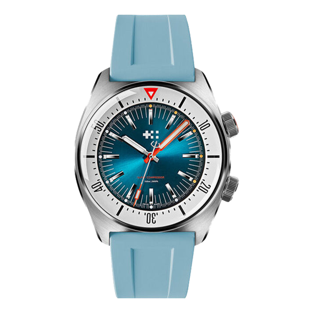 Christopher Ward C65 Super Compressor Blue / Navy Dial Straps