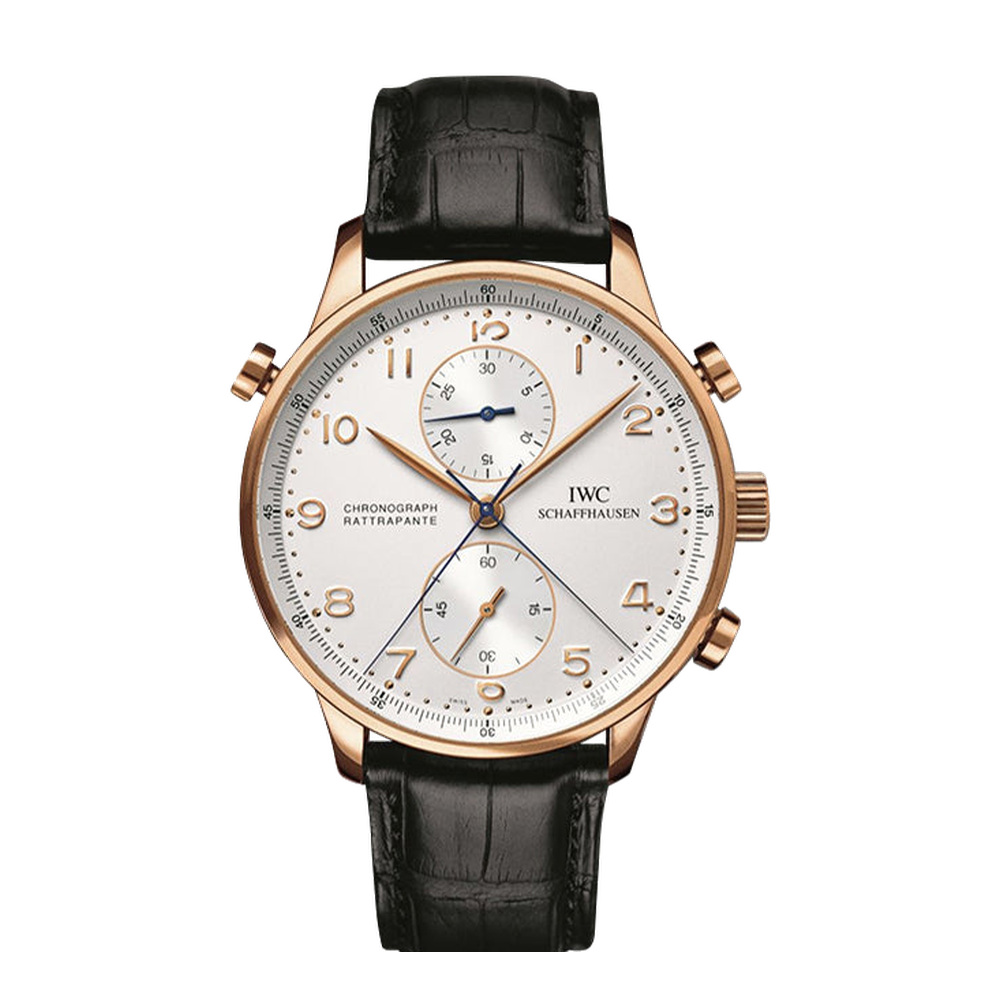 IWC Portugieser Chrono-Rattrapante Rose Gold / Silver