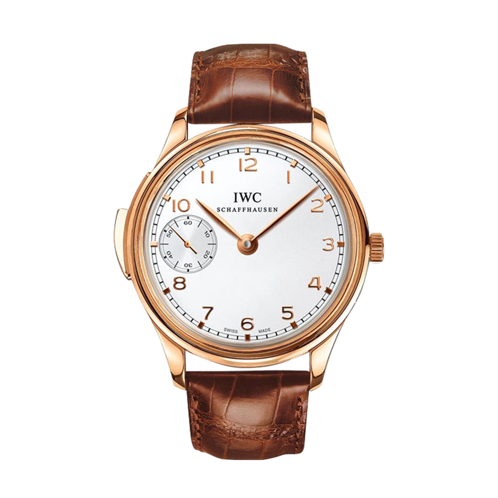 IWC Portuguese Minute Repeater Red Gold White Dial Straps
