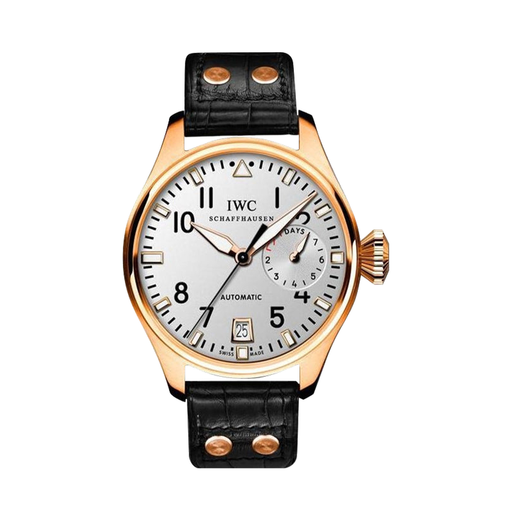 IWC Big Pilot Rose Gold / Silver / Gassan