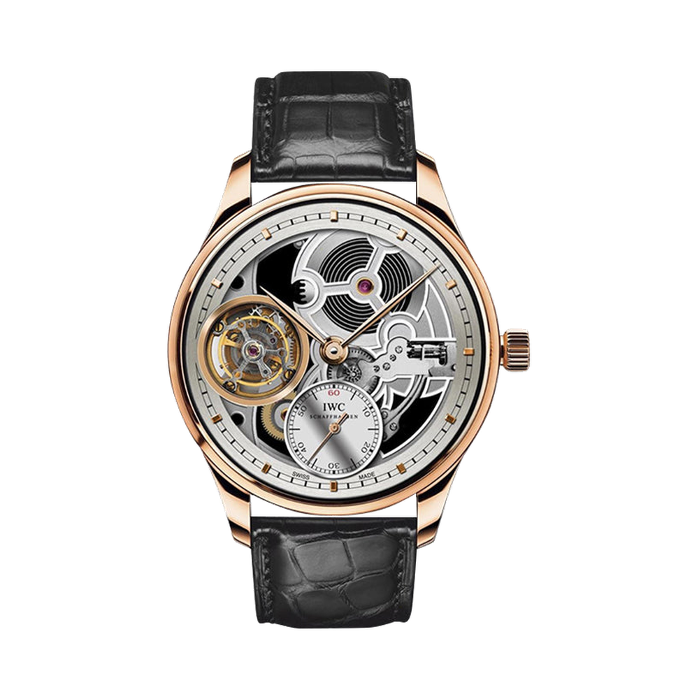 IWC Portugieser Tourbillon Hand-Wound Squelette Red Gold