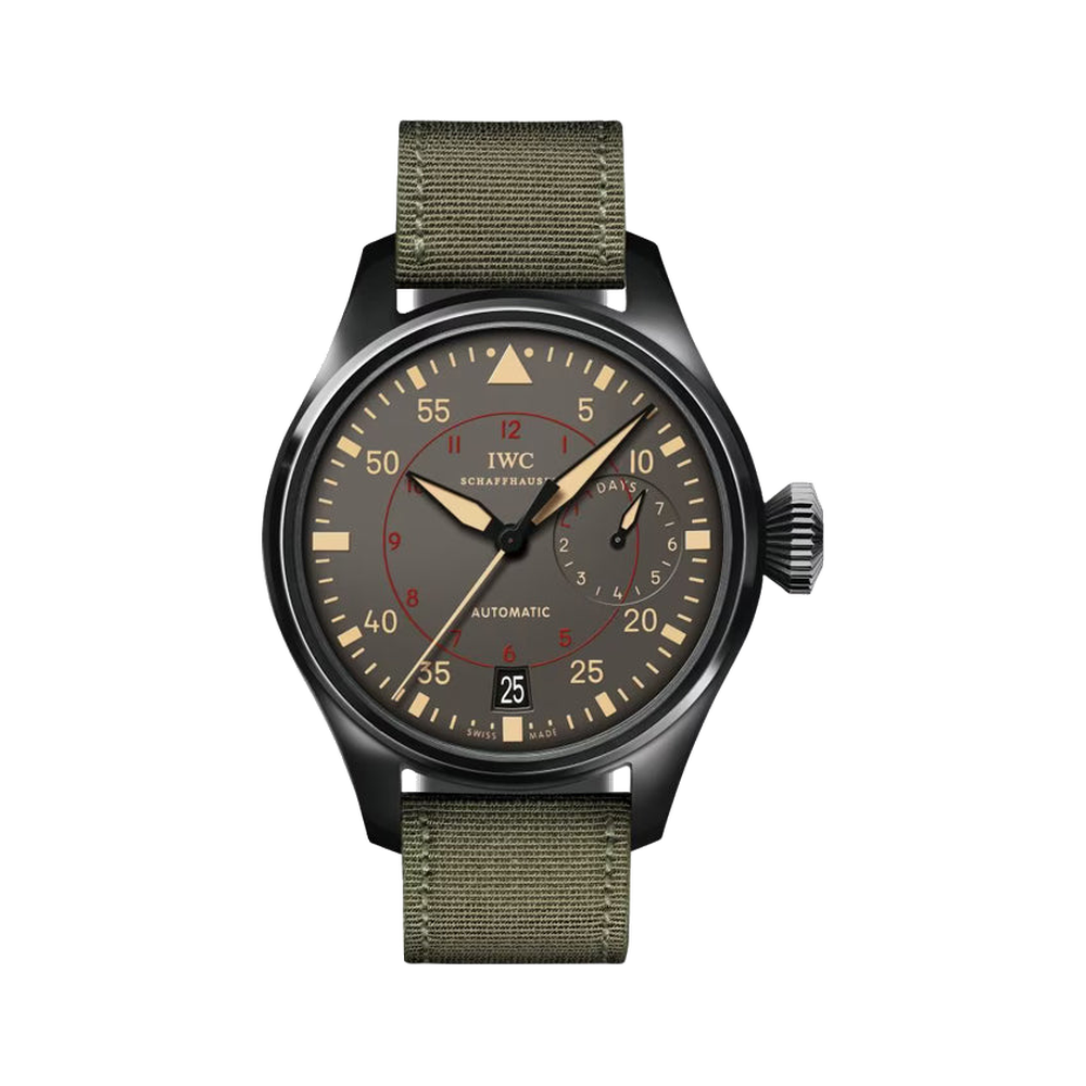 IWC Big Pilot's Watch Top Gun Miramar Brown Dial Straps