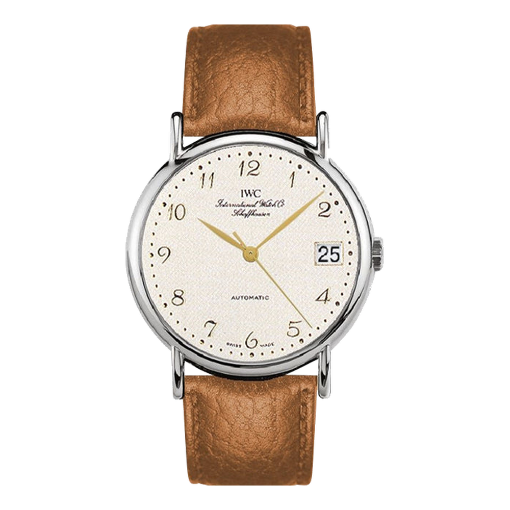 IWC Portofino Automatic Stainless Steel / Silver - Breguet / Strap