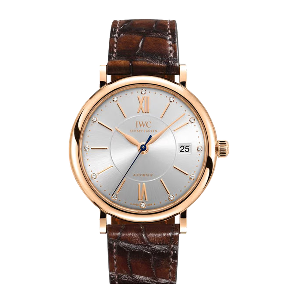 IWC Portofino Automatic 37 White Dial Straps