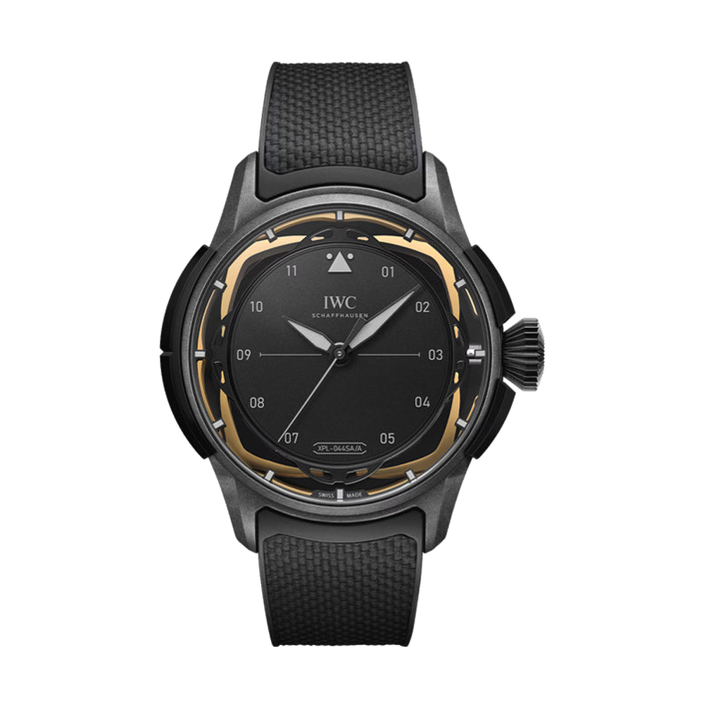 IWC Big Pilot's Watch Shock Absorber XPL Black Dial Straps