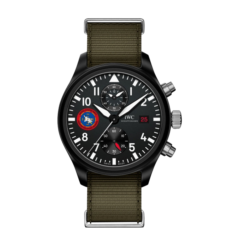 IWC Pilot’s Watch Top Gun Chronograph Strike Fighter Tactics Instructor