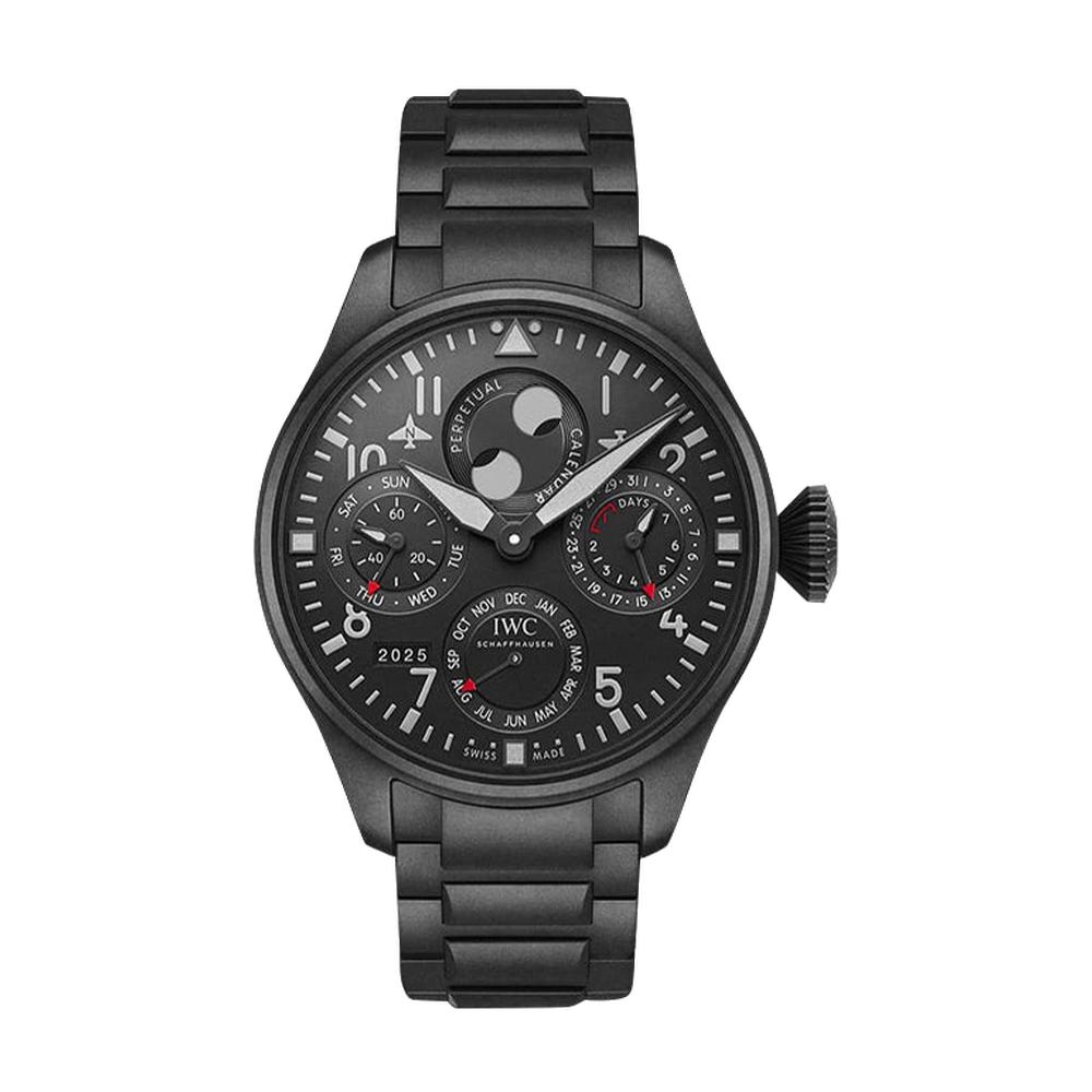 IWC Big Pilot's Watch Perpetual Calendar Top Gun Ceratanium