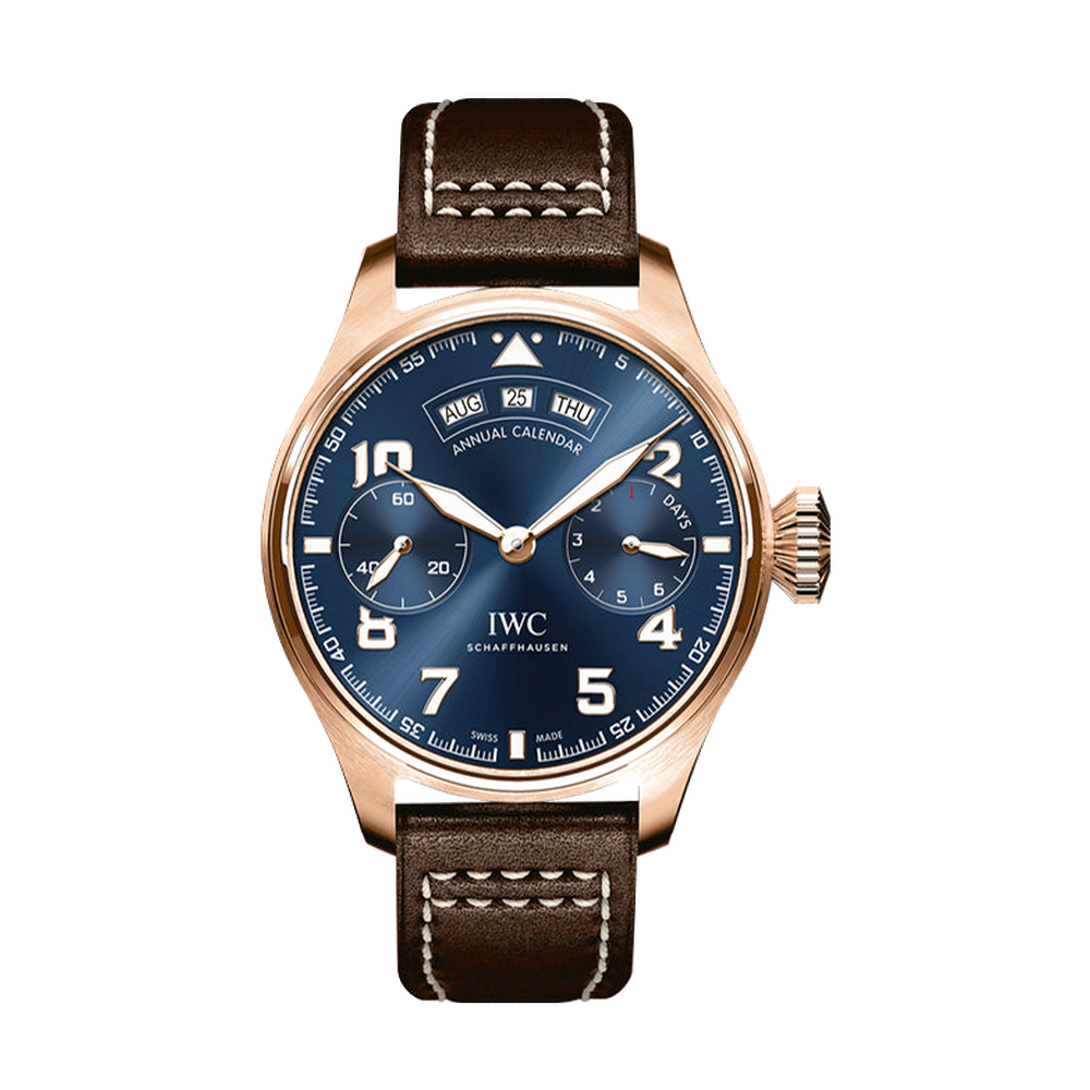 IWC Big Pilot’s Watch Annual Calendar Edition Le Petit Prince Blue/Navy Dial Straps