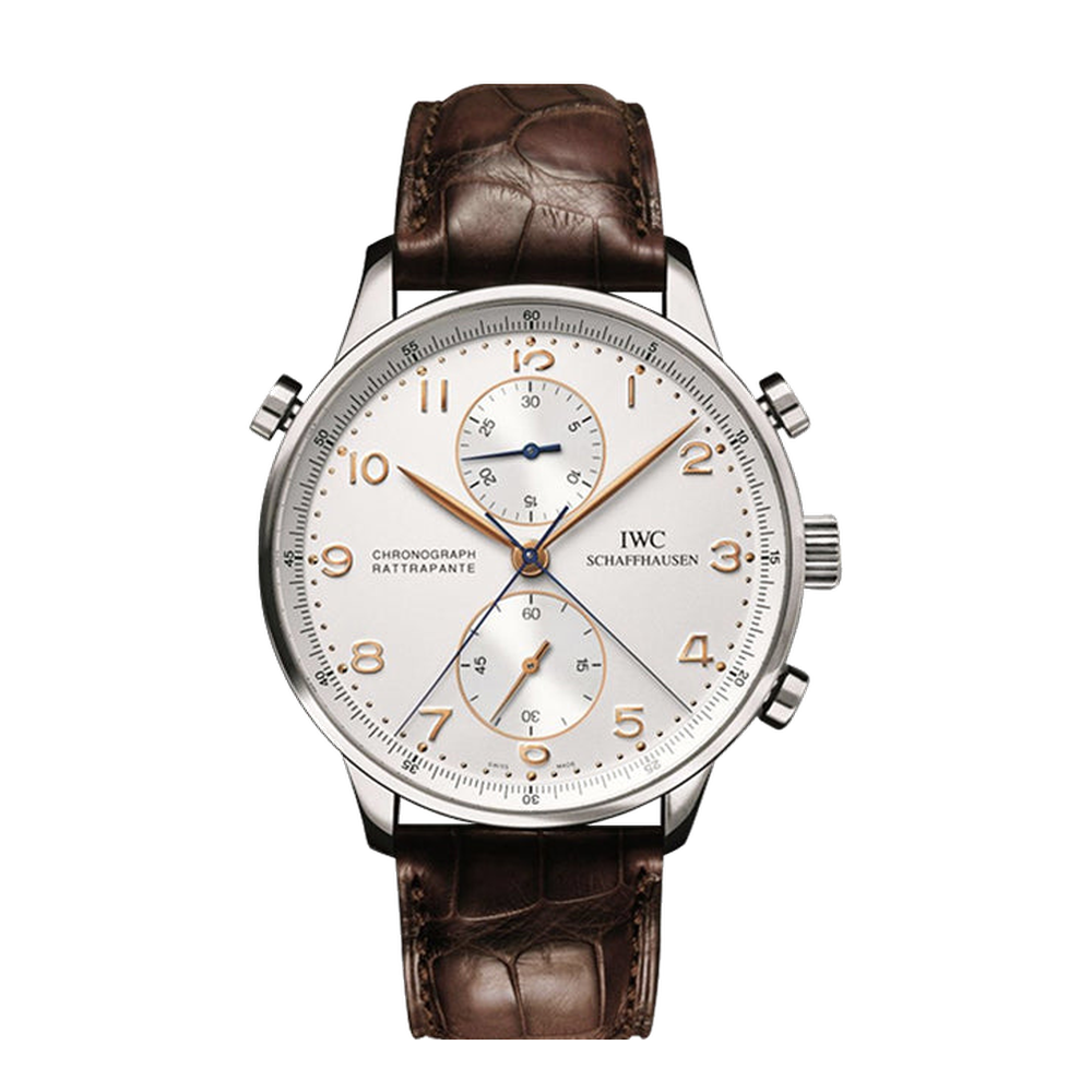 IWC Portuguese Chrono-Rattrapante Open Caseback