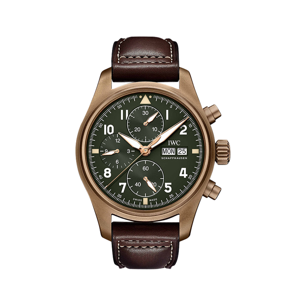 IWC Pilot's Watch Spitfire Chronograph Spitfire Bronze / Green