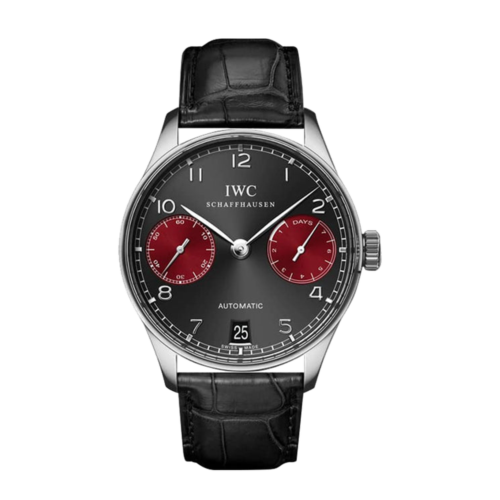 IWC Portuguese Automatic Tribeca Film Festival 2013 Grey Dial Straps