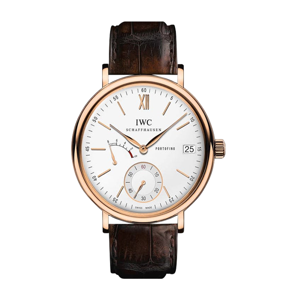 IWC Portofino Hand-Wound Eight Days Red Gold / Lafayette