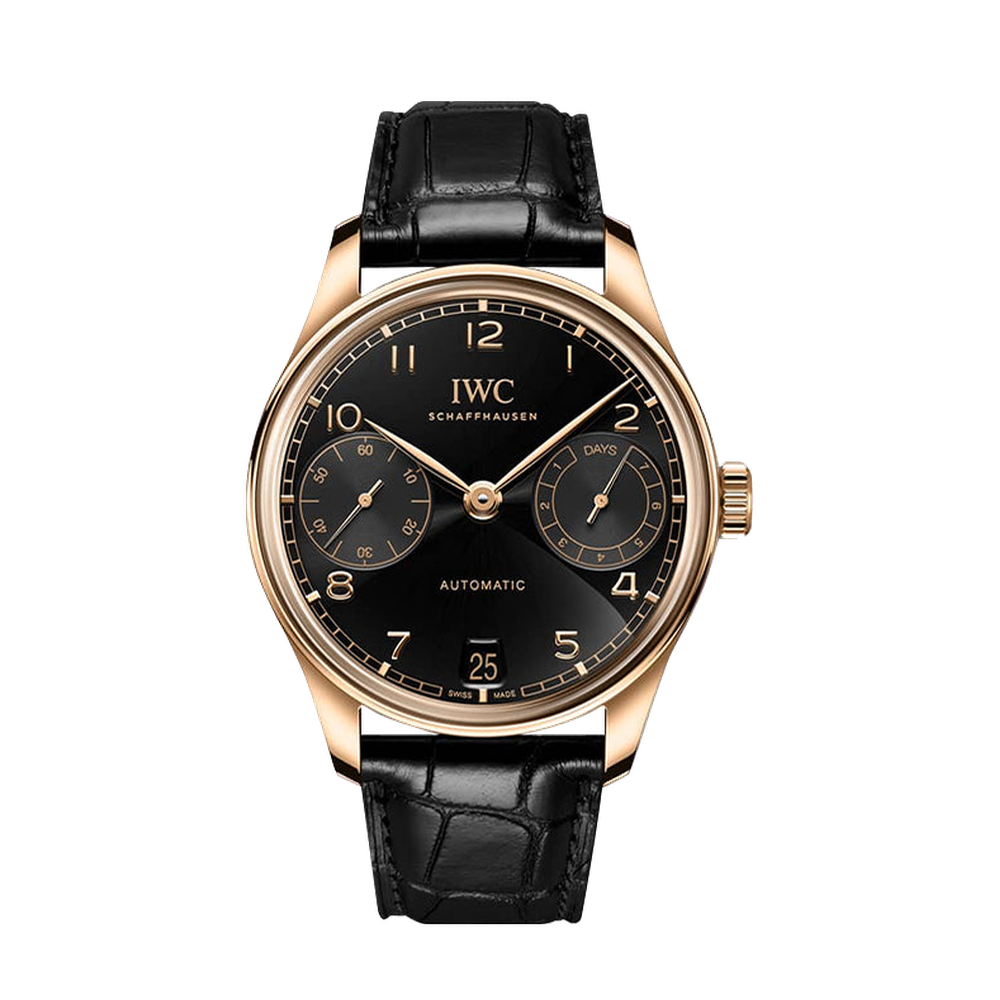 IWC Portugieser Automatic 42 Rose Gold / Black