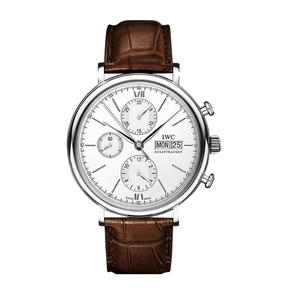 IWC Portofino Chronograph Stainless Steel / Silver