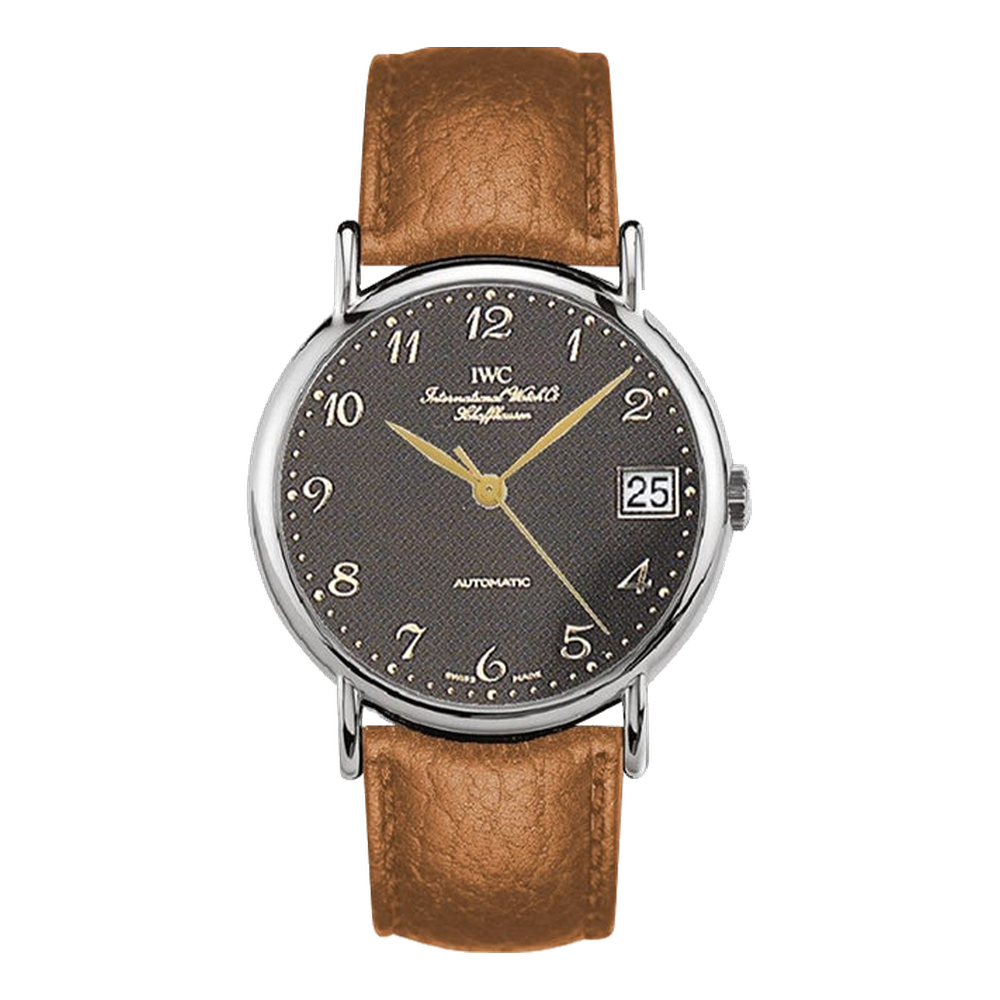 IWC Portofino Automatic Stainless Steel / Black - Breguet / Strap