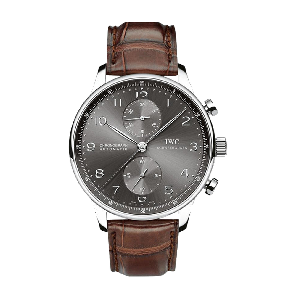 IWC Portuguese Chrono-Automatic White Gold / Ardoise