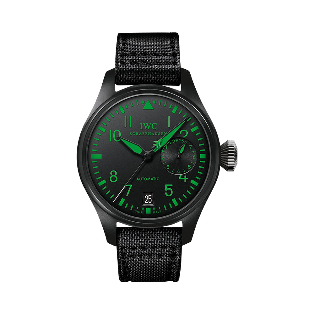 IWC Big Pilot Top Gun Boutique Black Dial Straps