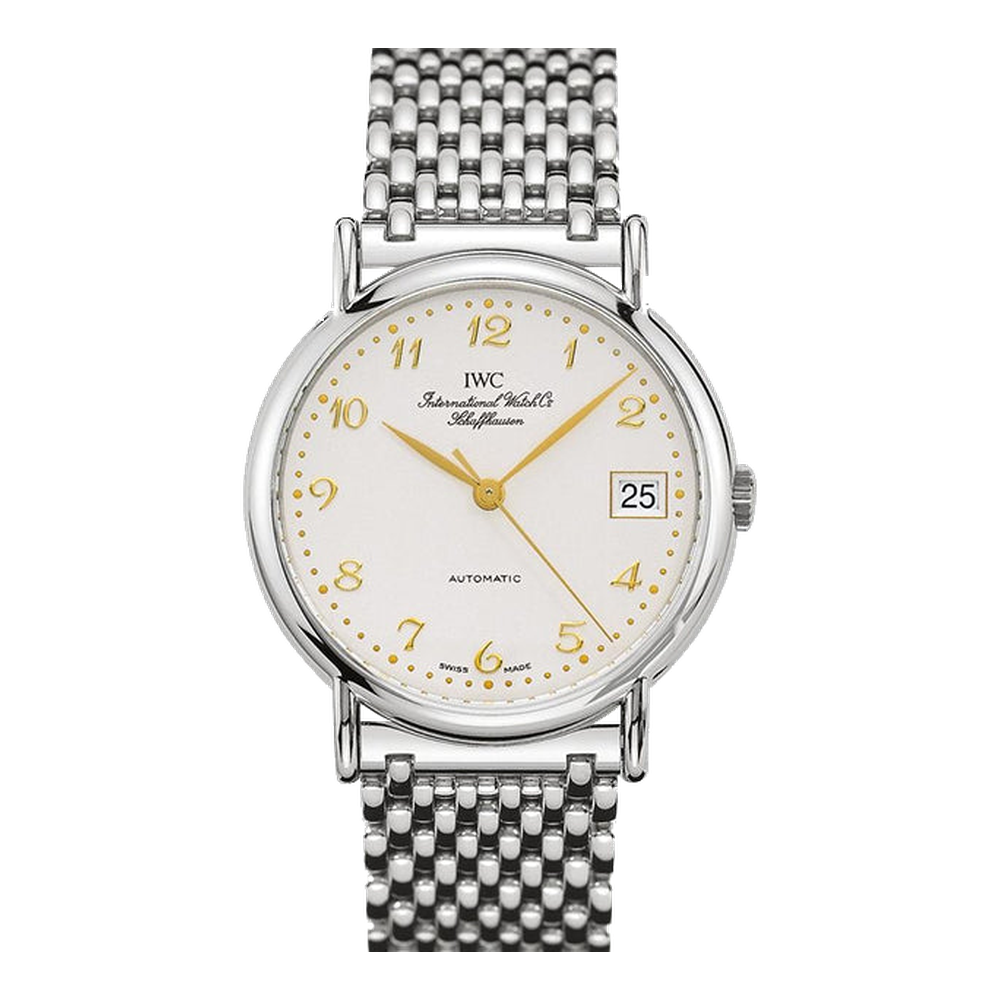 IWC Portofino Automatic / Stainless Steel / Silver - Breguet / Bracelet Grey Dial Straps