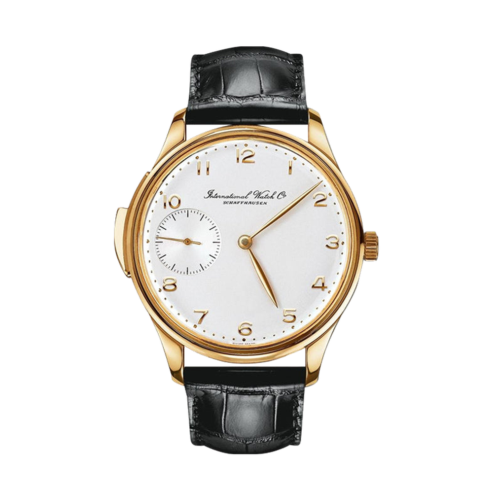 IWC Portugieser Minute Repeater Yellow Gold White Dial Straps