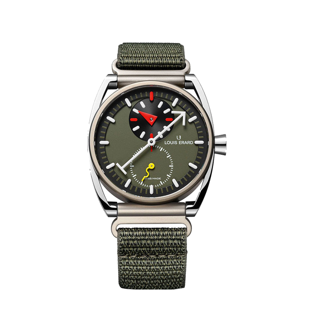 Louis Erard Le Régulateur Tourbillon Louis Erard x Alain Silberstein Khaki