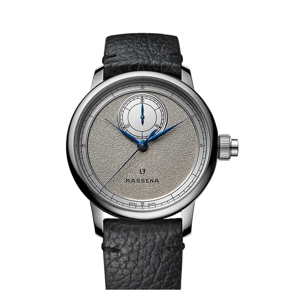Louis Erard Le Chronographe Monopoussoir Louis Erard x Massena Lab Silver