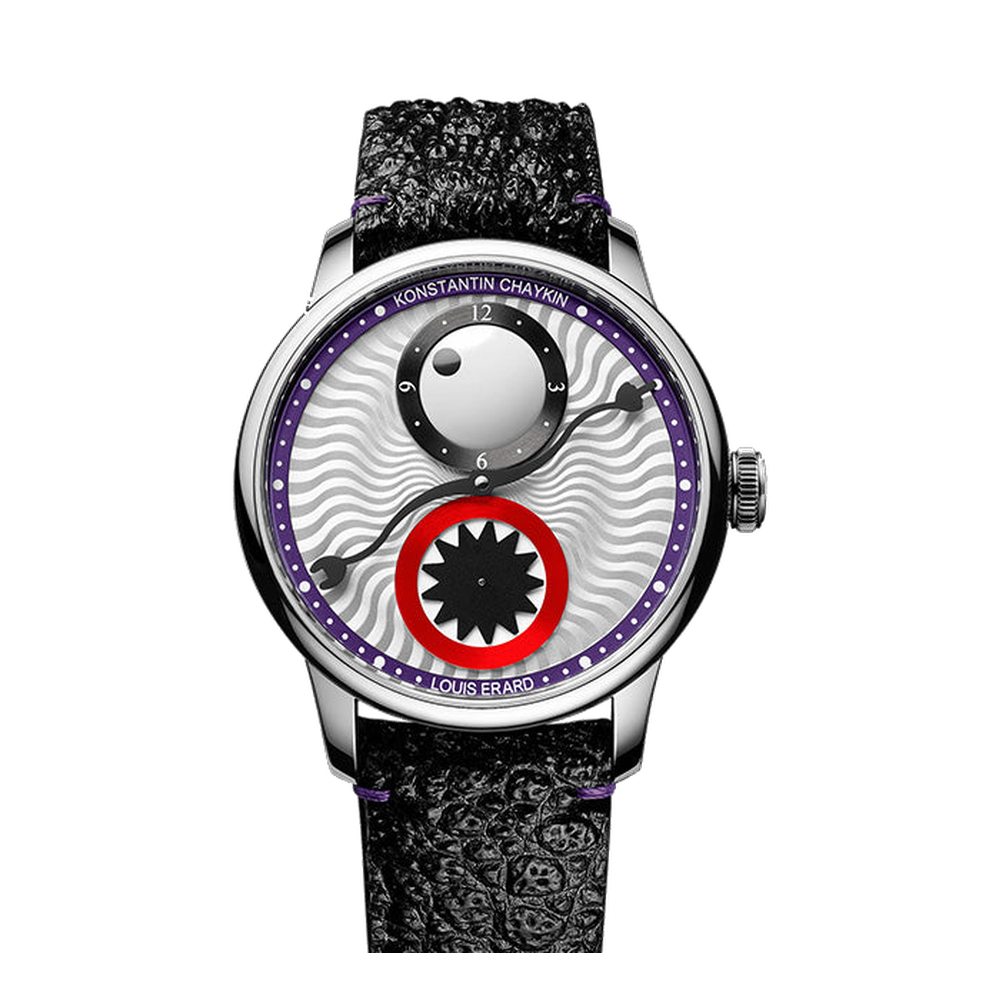 Louis Erard Le Régulateur Louis Erard x Konstantin Chaykin Grey Dial Straps