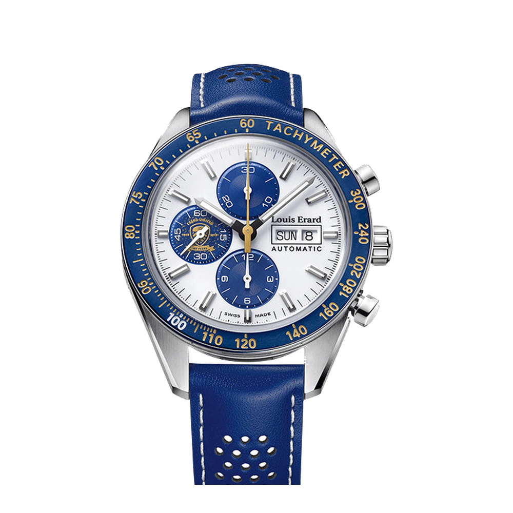 Louis Erard Leeds United FC Centenary White Dial Straps