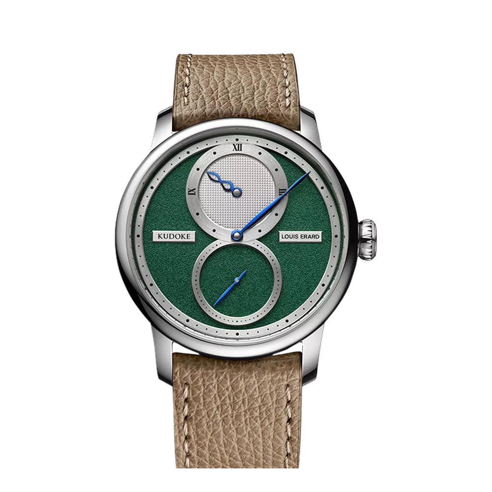 Louis Erard Le Régulateur Louis Erard x Kudoke Forest Green