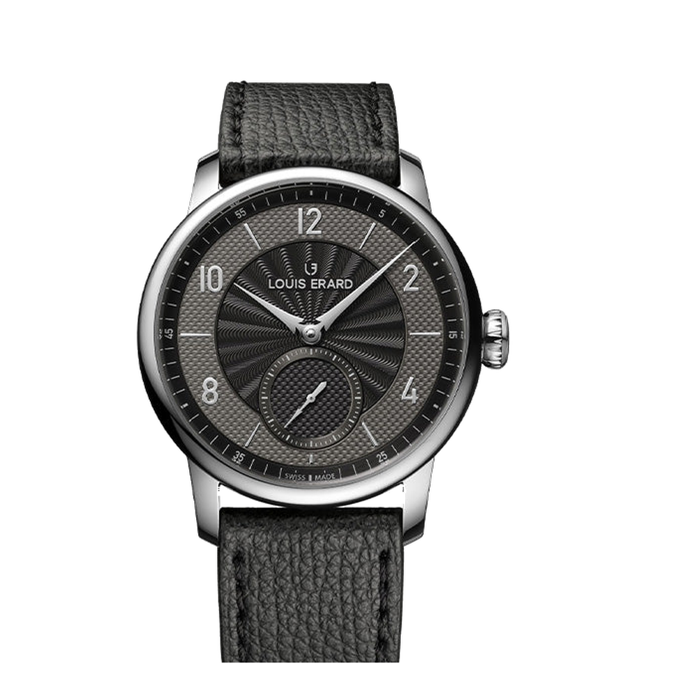 Louis Erard Petite Seconde Guilloché Anthracite Black