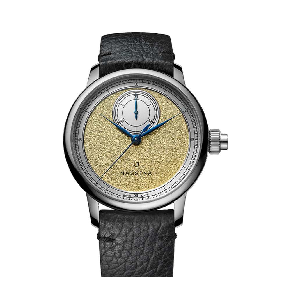 Louis Erard Le Chronographe Monopoussoir Louis Erard x Massena Lab Gold