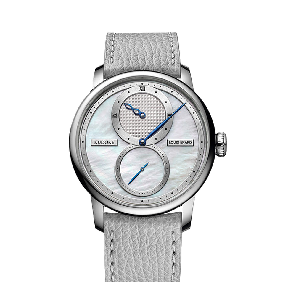 Louis Erard Le Régulateur Louis Erard x Kudoke White Mop