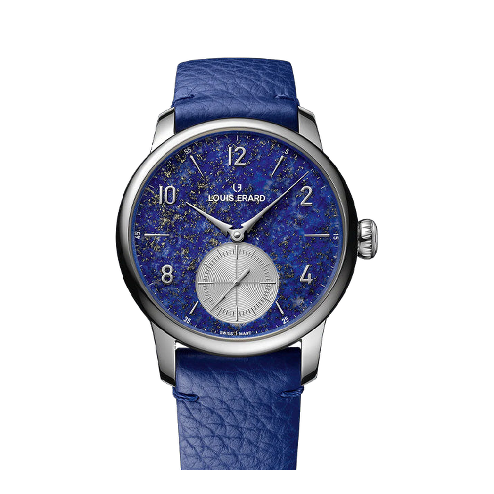 Louis Erard Petite Seconde Lapis-Lazuli Blue / Navy Dial Straps