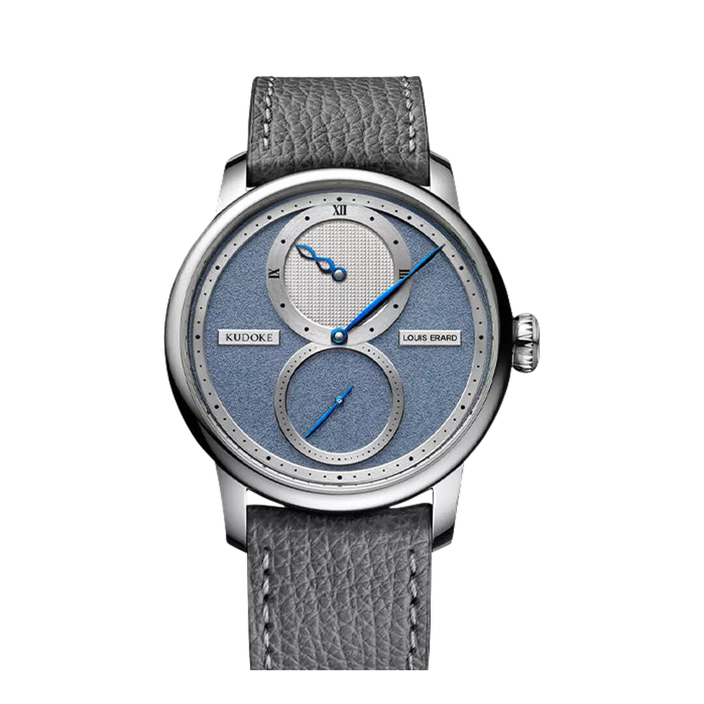 Louis Erard Le Régulateur Louis Erard x Kudoke Light Blue