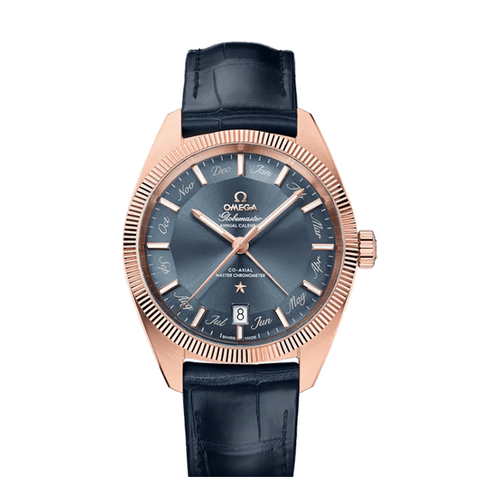 Omega Constellation Globemaster Blue/Navy Dial Straps