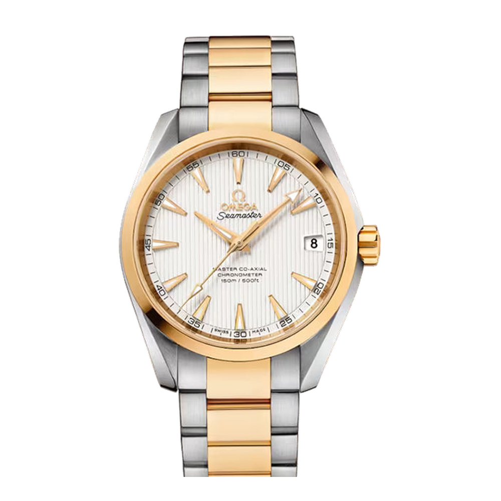 Omega Seamaster Aqua Terra 150M White Dial Straps