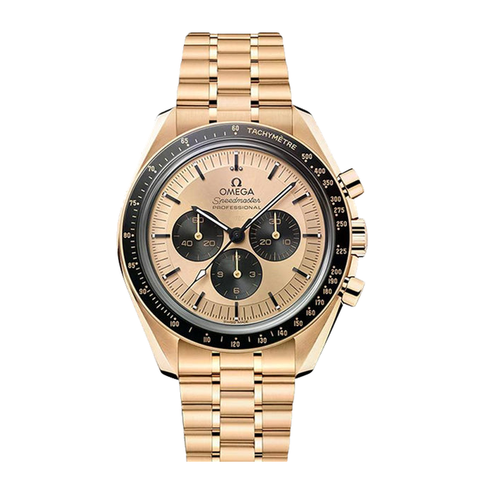 Omega Speedmaster Professional Moonwatch 3861 Moonshine Gold / Moonshine Gold / Bracelet