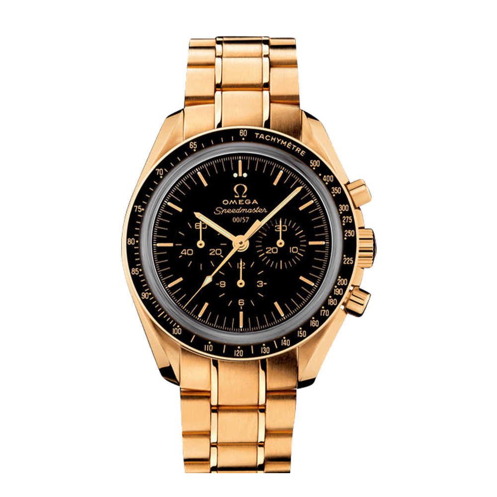 Omega Speedmaster Moonwatch Anniversary Yellow Gold