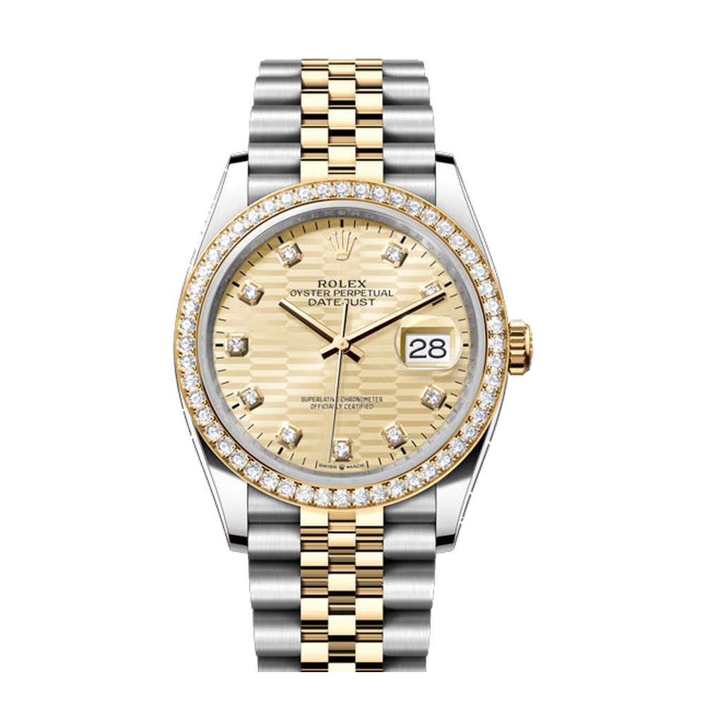 Rolex Datejust 36 Natural/Cream Dial Straps