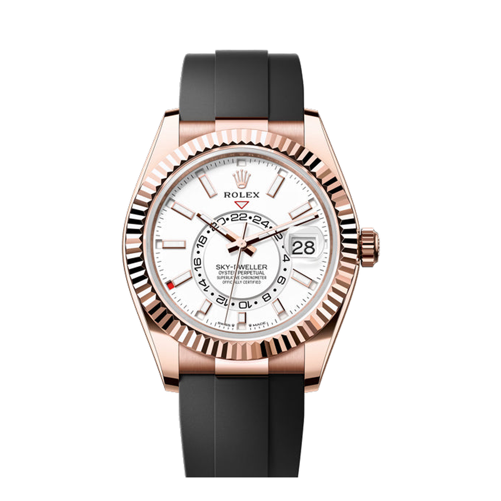 Rolex Sky-Dweller White Dial Straps