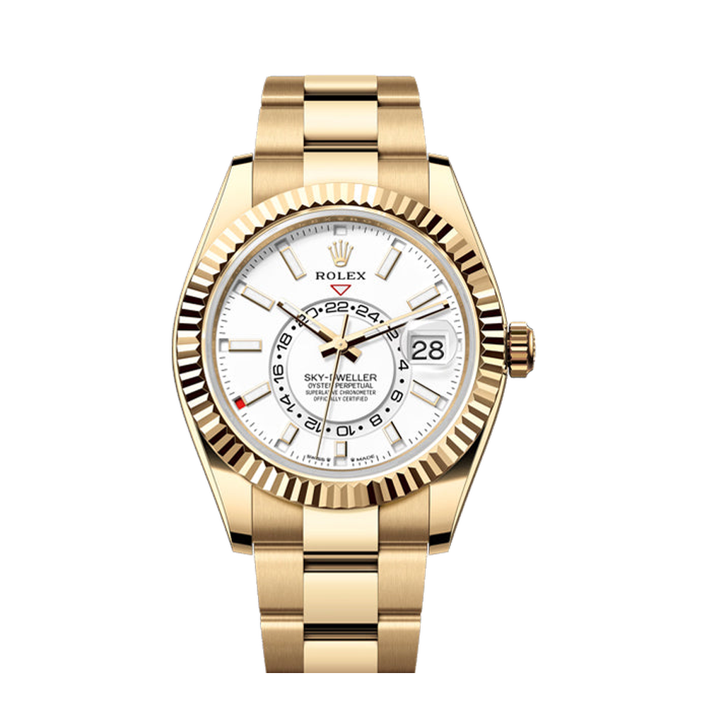 Rolex Sky-Dweller White Dial Straps