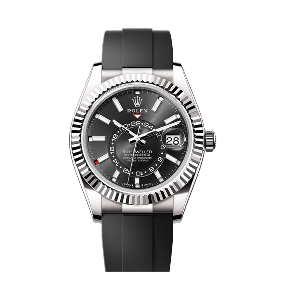 Rolex Sky-Dweller Black Dial Straps