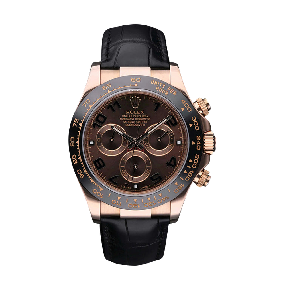 Rolex Cosmograph Daytona Everose / Cerachrom / Chocolate / Strap