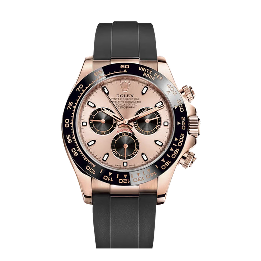 Rolex Cosmograph Daytona Everose / Cerachrom / Pink / Oysterflex Pink/Salmon Dial Straps